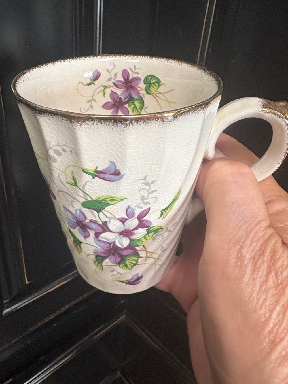 Royal Crown Staffordshire Vintage Ceramic Mug